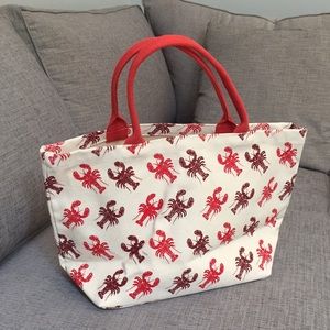 Lobster Canvas Tote Bag